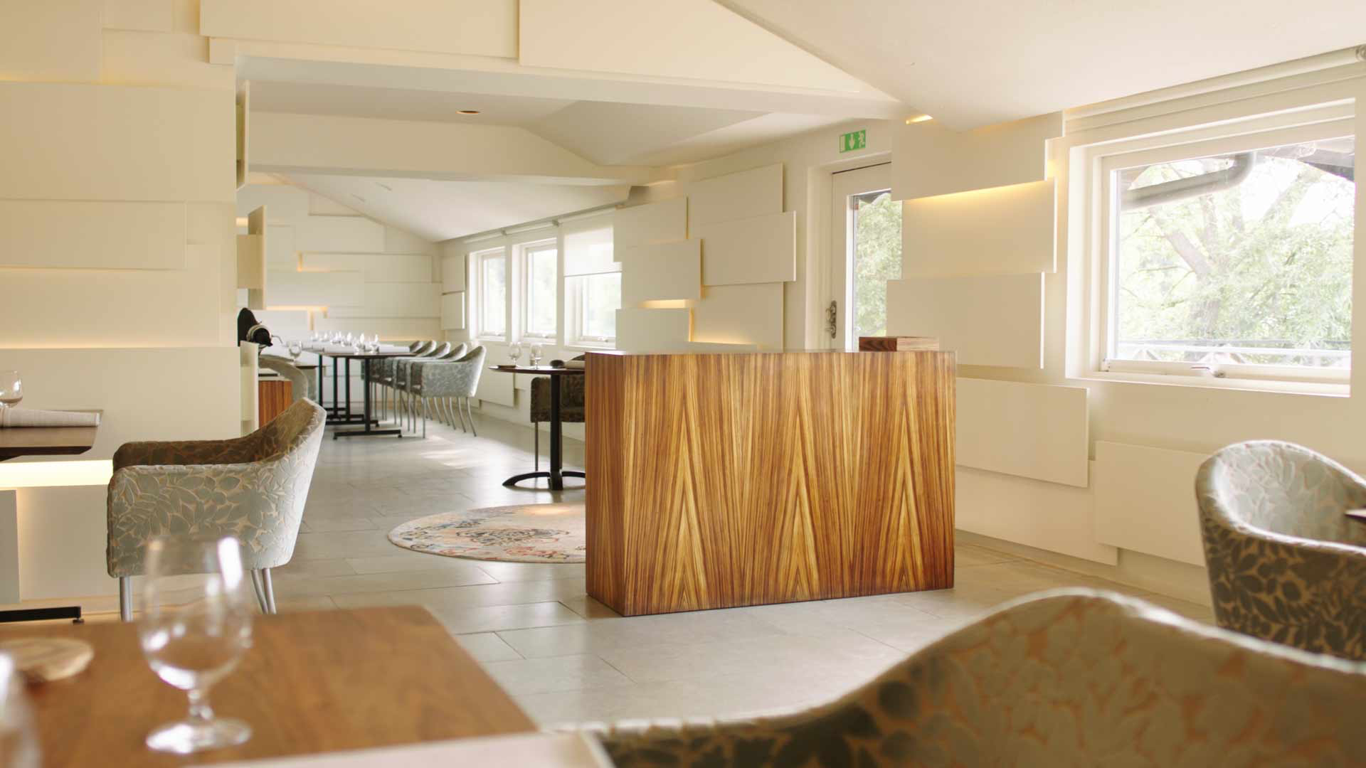 Matsalen på Bloom in the Park — fine dining och avsmakningsmeny i Malmö